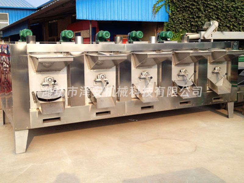 芝麻、花生五筒旋轉(zhuǎn)烤爐2